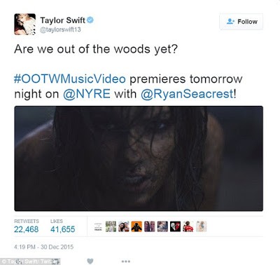 Taylor Swift 'Out Of The Woods'