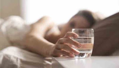 Minum air putih sebelum tidur