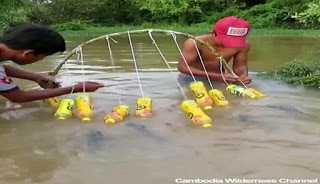 Cara membuat perangkap ikan