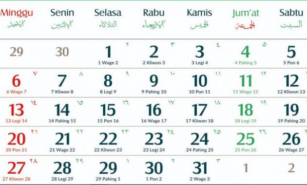 Kalender Jawa
